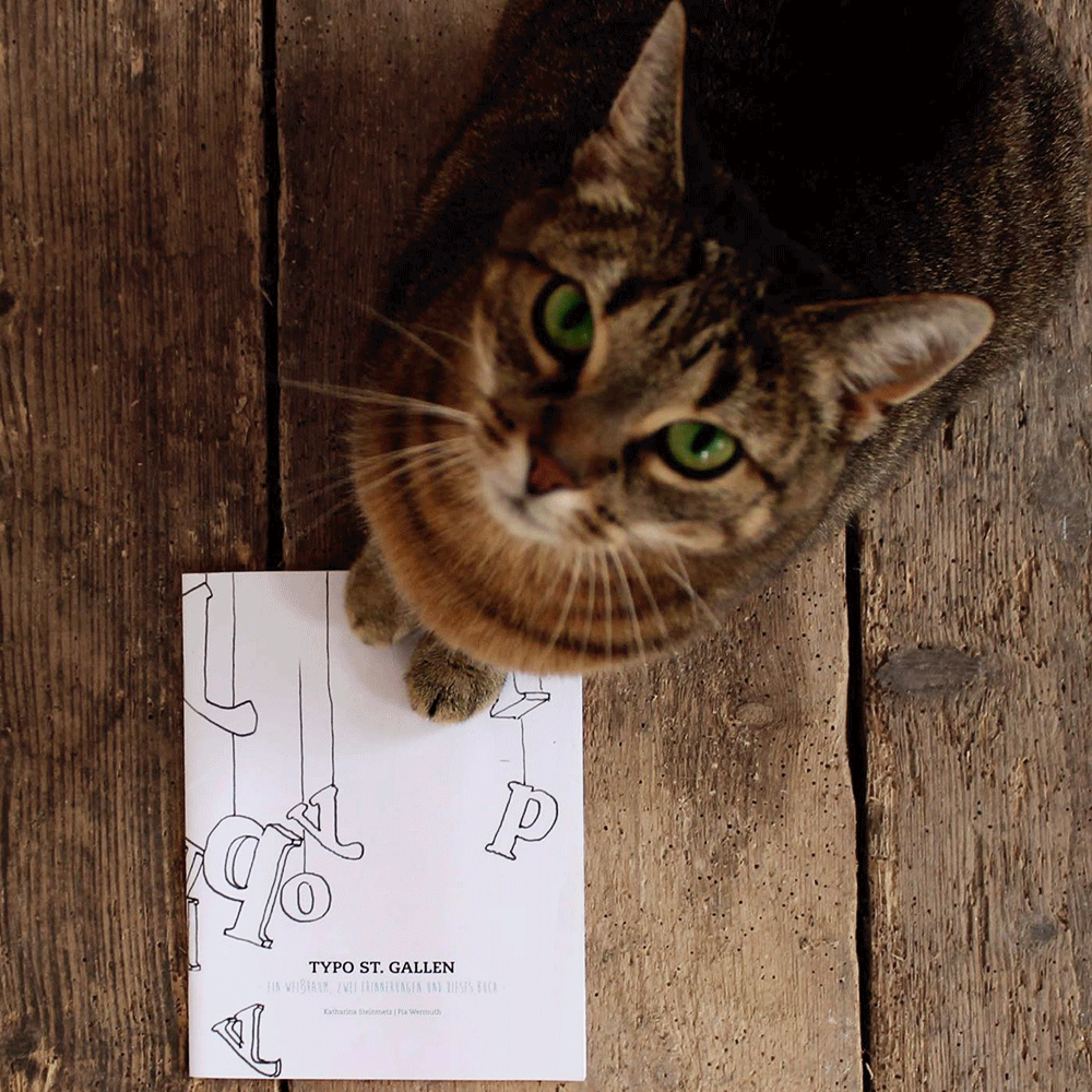Typo St. Gallen – Ein Weißraum, zwei Erinnerungen und dieses Buch